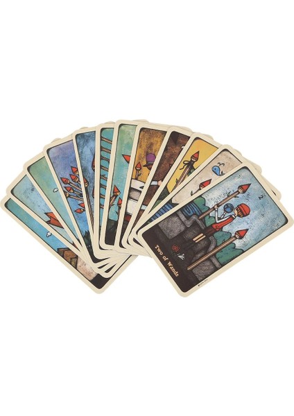 Beyaz Numen Kutsal Stili Delonew Tarot Kehanet Kartı Masa Oyunu Oyuncak Tahmin Astroloji Renkli Baskı Sunak Bezi Kurt Adam Sihirli (Yurt Dışından) indirimleri