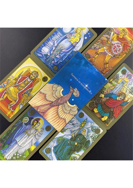 TT153 Stili Yeni Altın Botticelli Tarot Kartları Kart Oyunu Tarot Güverte Rehberi ile Yetişkin Ailesi Için Tahta Oyunu Kader Kehaneti Için Oracle (Yurt Dışından) modelleri