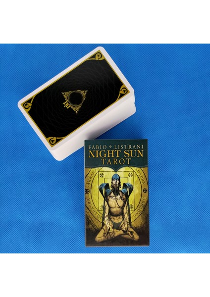 78 Adet TX232 Tarzı 2021 Yeni Gece Güneş Tarot Kartları ve Pdf Rehberlik Kehanet Güverte Eğlence Partileri Masa Oyunu Destek Kutusu (Yurt Dışından) indirimleri