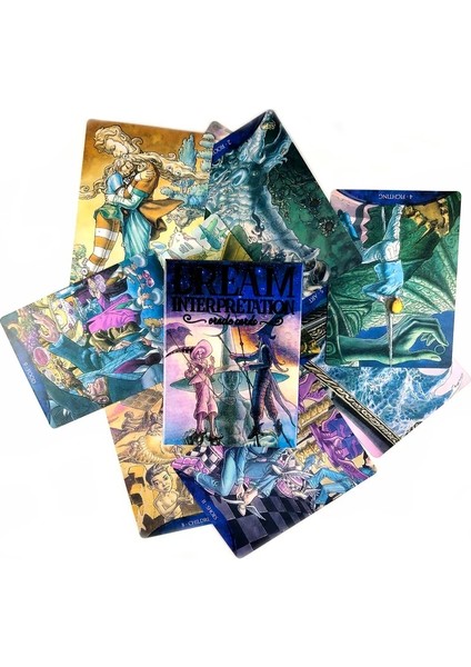 Rüya Yorumu Stili Yeni Varış Yüksek Li Laura Tuan Lenormand Oracle Tarot Kartları Fal Rehberliği Kehanet Güverte Tahta Oyunu Anlatıyor (Yurt Dışından)
