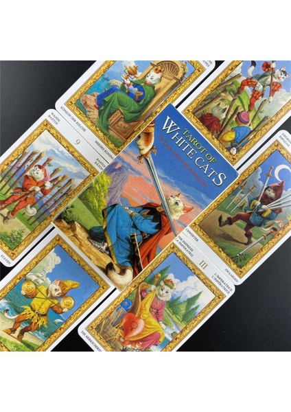 TS98 Stili Noel Tarot Ingilizce Versiyonu Gece Öncesi Tarot Güverte Oyun Tahtası Oracle Kartları Aile Partisi Oynarken (Yurt Dışından)