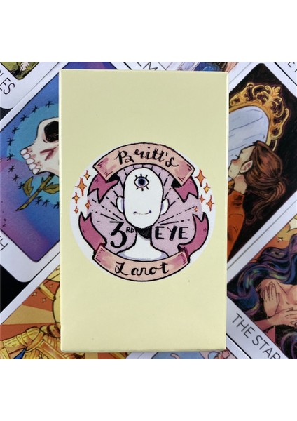 Kehanet Bilezik Tarzı Britt'in Üçüncü Göz Tarot Masa Oyunu Oyuncaklar Oracle Rider Waite Kehanet Peygamber Kehanet Kartı Poker Hediye Tahmin Oracle (Yurt Dışından) fiyatları
