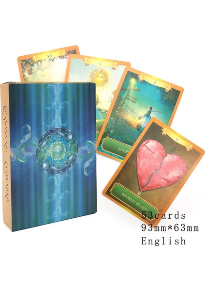 Güç Stili 2022 Xııı Karanlık Tarot Kartı Deste Tabanlı Güverte Ingilizce Versiyonu Oyun Oynama Oyuncak Kehanet Fortune Oyunu (Yurt Dışından)