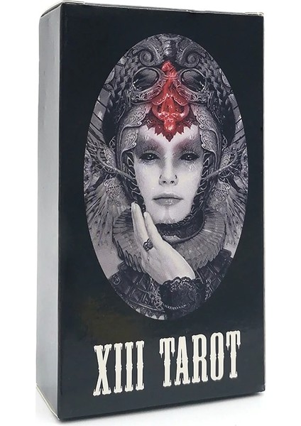 Güç Stili 2022 Xııı Karanlık Tarot Kartı Deste Tabanlı Güverte Ingilizce Versiyonu Oyun Oynama Oyuncak Kehanet Fortune Oyunu (Yurt Dışından)