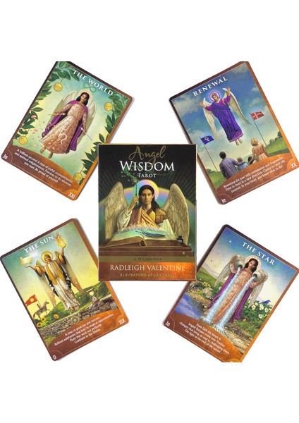 Melek Bilgelik Tarot Stili Lonely Dreamer Tarot 2. Baskı Tarot Güverte Eğlence Parti Masa Oyunu Rehber Kitaplı Yüksek Li Falcılık Oracle Kartları (Yurt Dışından)