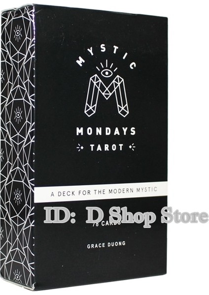 B71-ADA Saati Stili Büyülü Tarot Klasik Tarot Gizemli Tarot Aile Partisi Kart Oyunu (Ücretsiz Pazen Çantası) (Yurt Dışından) modelleri