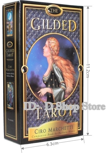 B42-YALDIZLI Tarot Stili Büyülü Tarot Klasik Tarot Gizemli Tarot Aile Partisi Kart Oyunu (Ücretsiz Pazen Çantası) (Yurt Dışından)