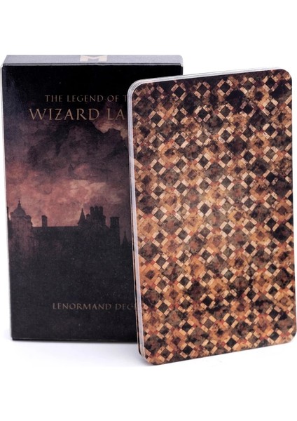 Eski Arap Lenorman Stili Son Yüksek Sihirbazın Efsanesi Laird Lenormand Tarot Kartları Fal Rehberliği Kehanet Güverte Masa Oyunu Anlatıyor (Yurt Dışından) fırsatları