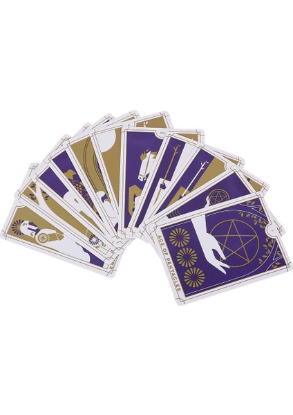 Romantik Melek Tarzı Günlük Tarot Kehanet Kartı Masa Oyunu Oyuncak Tahmin Astroloji Renkli Baskı Sunak Bezi Kurtadam Sihirli (Yurt Dışından) fırsatları