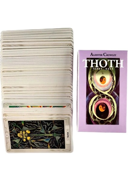 Decameron Tarot Stili 2021 Yeni Yüksek Li Thoth Tarot Kartları Fal Rehberliği Kehanet Güverte Tahta Oyunu Arkadaşlar Için Pdf Rehberi ile Oyun (Yurt Dışından) indirimleri