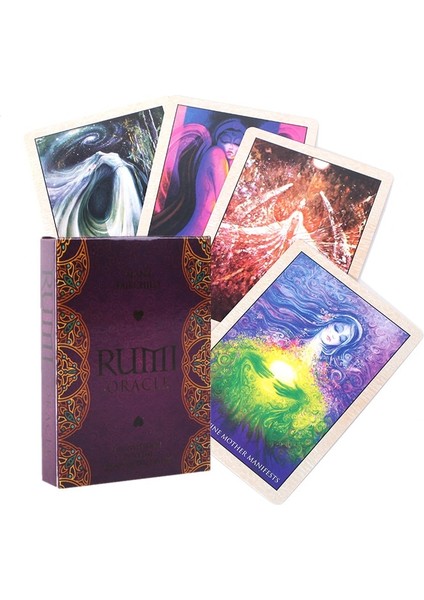 44 Adet TS40 Tarzı Yeni Başlayanlar Için Tarot Prisma Visions Tarot Oracle Tarot Kartları Rehberlik Kehanet Kader Oracle Parti Güverte Masa Oyunu Talimatları (Yurt Dışından)