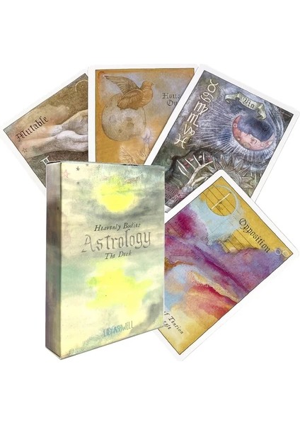 51 Adet TS166 Tarzı Son Karma Kartları Tarot Kartları Fal Rehberliği Kehanet Güverte Tahta Oyunu Dark Mansion Tarot ile Pdf Rehberi (Yurt Dışından)