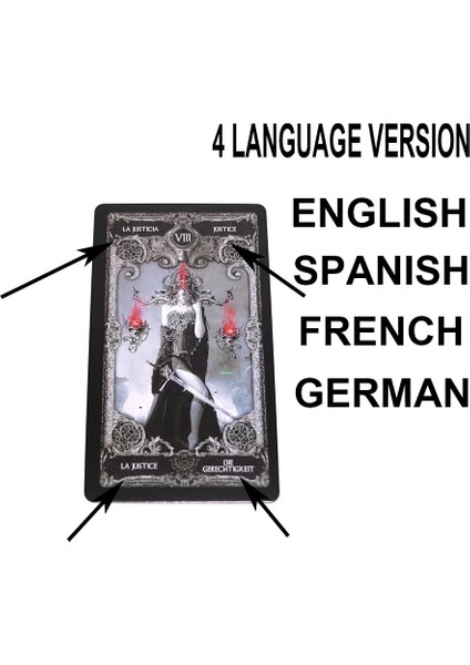 Masa Örtüsü Tarzı Sevgi Kehaneti Kader Oyun Destesi Tarot Destesi Palying Kartları Claanish Tarot Fransız Tarot Alman Tarot Oracle Destesi (Yurt Dışından) fiyatları
