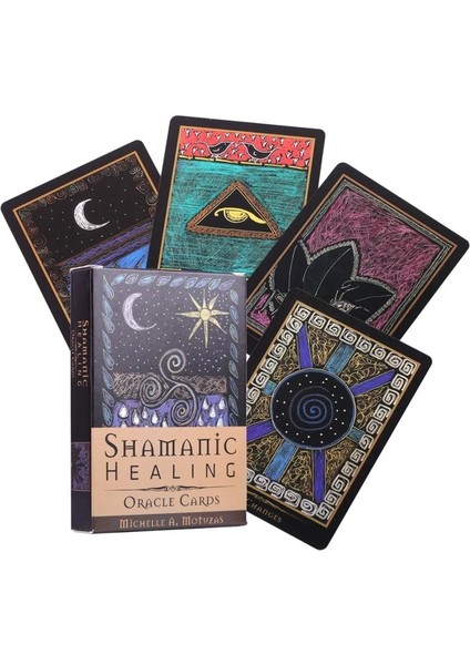 Hoodoo Tarzı Şamanik Şifa Oracle Cardards Güverte Tarot Tam Ingilizce Masa Oyunu Gizemli Kehanet Kartı Aile Dostu Parti (Yurt Dışından)