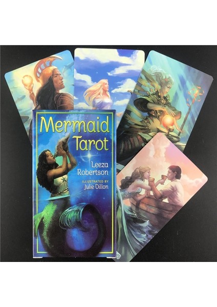 52 Adet TS12 Tarzı 2020 Yüksek Li Oracle Mermaid Tarot Güverte Kart Kurulu Güverte Oyunları Parti Oyunu Için Iskambil Kartları (Yurt Dışından) fırsatları