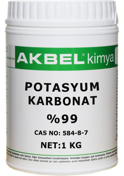 Potasyum Karbonat 1 kg