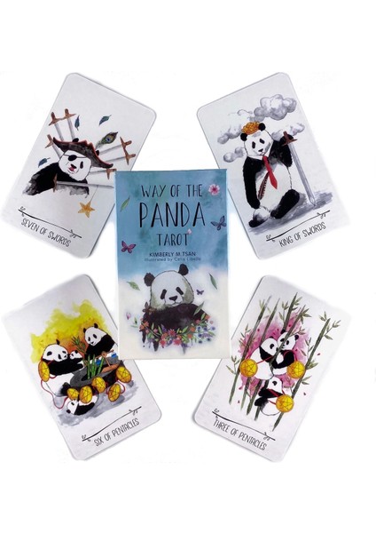 Gölgeler Kitabı Tarzı Panda'nın Yolu Tarot Güverte Boş Zaman Partisi Masa Oyunu Yüksek Li Falcılık Kehanet Oracle Kartları Pdf Rehberi ile (Yurt Dışından)