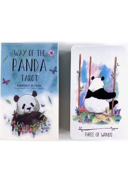Gölgeler Kitabı Tarzı Panda'nın Yolu Tarot Güverte Boş Zaman Partisi Masa Oyunu Yüksek Li Falcılık Kehanet Oracle Kartları Pdf Rehberi ile (Yurt Dışından)