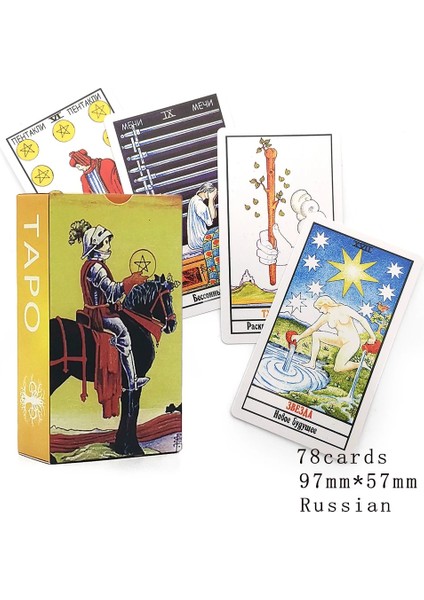 Rus Binici Tarzı Bilgelik G Oracle Kartları Güverte Bilgileri Tarot Masası Oyunu Oyun Kartları Oyun Kehanet Kader Tarot Masası Tahtası Oyun Hediyeleri (Yurt Dışından)