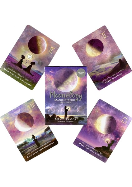 Klasik Tarot Stili Aybilim Tezahürü Oracle Kartları Boş Zaman Partisi Masa Oyunu Yüksek Li Falcılık Tarot Güverte Pdf Rehberi ile (Yurt Dışından) fiyatları