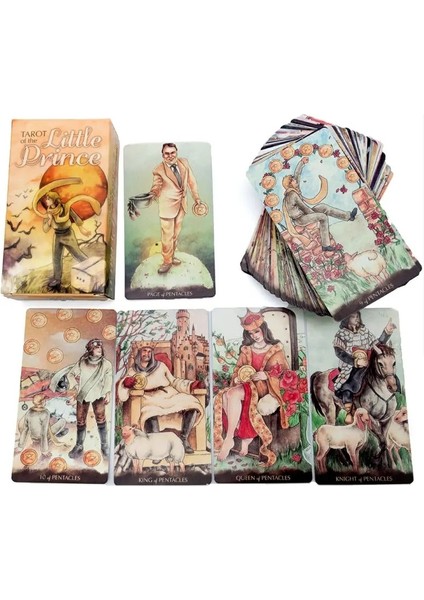 2022 Küçük Prens'in Yeni Tarot'u Kaprisli Gevşek 78 Deste Kartları Kader Kehanet Oyunu (Yurt Dışından)