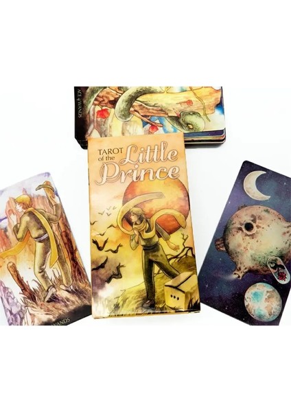 2022 Küçük Prens'in Yeni Tarot'u Kaprisli Gevşek 78 Deste Kartları Kader Kehanet Oyunu (Yurt Dışından) modelleri