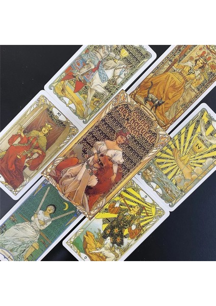 TT39 Tarzı Thoth Tarot Güverte Boş Zaman Partisi Masa Oyunu Rehber Kitaplı Yüksek Li Falcılık Kehanet Oracle Kartları (Yurt Dışından)