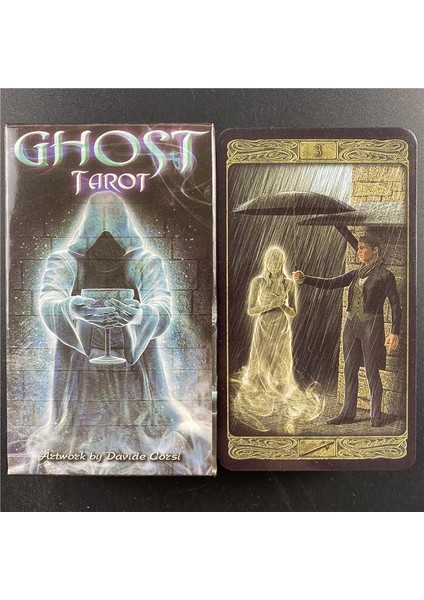 78 Adet TT26 Tarzı Yüksek Li Hayalet Tarot Kartları Rehberlik Kader Kehaneti Oracle Güverte Aile Partisi Masa Oyunu Kartları (Yurt Dışından) modelleri