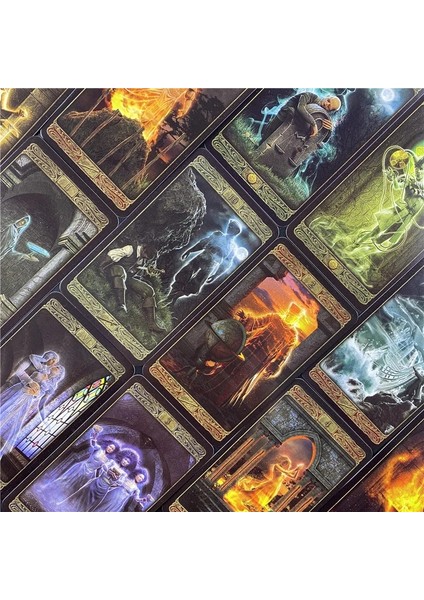 78 Adet TT26 Tarzı Yüksek Li Hayalet Tarot Kartları Rehberlik Kader Kehaneti Oracle Güverte Aile Partisi Masa Oyunu Kartları (Yurt Dışından) indirimleri