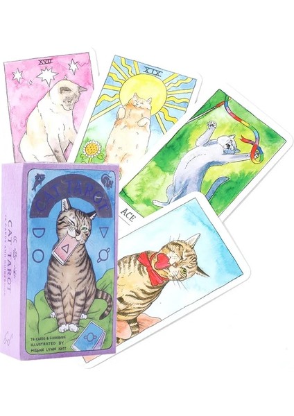 78 Adet TT26 Tarzı Linestrider Tarot Oyun Kartı Aile Tatil Partisi Ingilizce Oracle Masa Oyunları Oynarken (Yurt Dışından)