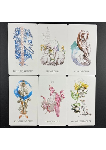 78 Adet TT26 Tarzı Linestrider Tarot Oyun Kartı Aile Tatil Partisi Ingilizce Oracle Masa Oyunları Oynarken (Yurt Dışından) indirimleri