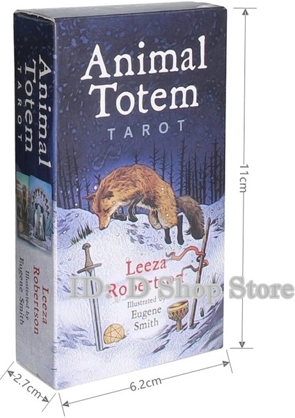 46-Hayvan Ölü Tarzı Büyülü Tarot Ingilizce Baskısı Gizemli Tarot Aile Partisi Kartları Oyunu Oracle Kartları (Ücretsiz Pazen Çantası) (Yurt Dışından)