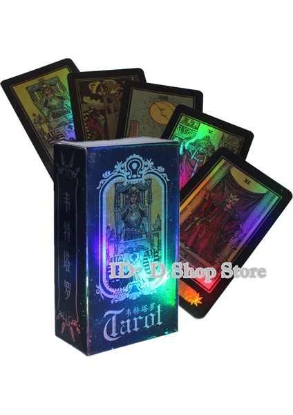 46-Hayvan Ölü Tarzı Büyülü Tarot Ingilizce Baskısı Gizemli Tarot Aile Partisi Kartları Oyunu Oracle Kartları (Ücretsiz Pazen Çantası) (Yurt Dışından) fırsatları