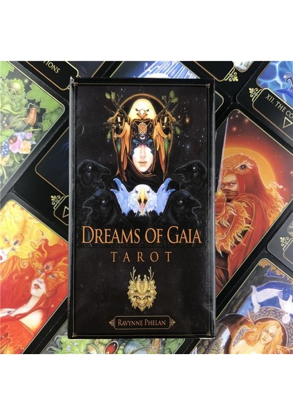 78 Adet TT03 Tarzı Gaia Tarot Kartlarının Düşleri Güverte Masa Oyunu Aile Iskambil Kartları Stoklarda Hediye (Yurt Dışından) fırsatları