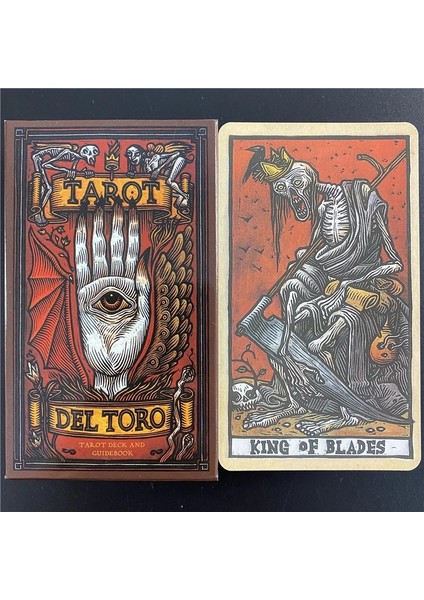 78 Adet TT104 Tarzı Yüksek Li Del Toro Tarot Güverte Kartları Aile Tatil Partisi Iskambil Kartları Güverte Tarot Kart Tahta Oyunları (Yurt Dışından) modelleri