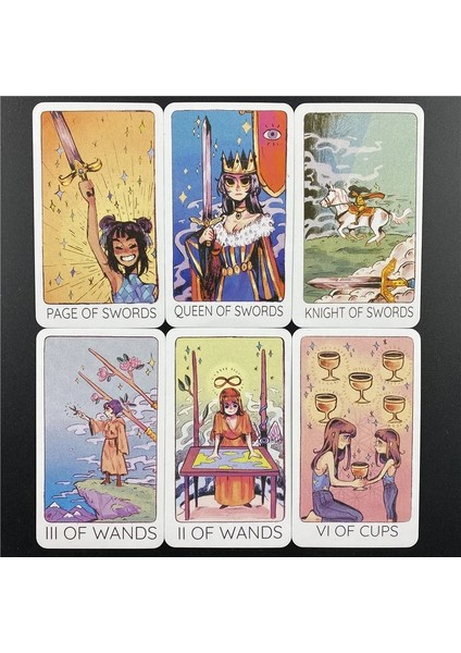78 Adet TT49 Tarzı Britt'in Üçüncü Göz Tarot Kartı Oracle Arkadaşlar Parti Masa Oyunu Kehanet Kader (Yurt Dışından) fırsatları