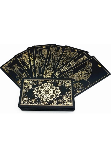 Chaoduo Shop Altın Tarzı Yeni Yüksek Li Tarot Güverte Plastik Oracle Kartları Masa Oyunu Astroloji L698 (Yurt Dışından)