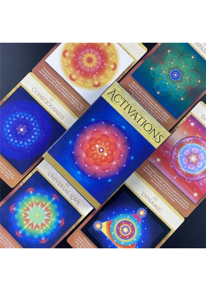 TS68 Stili Melek Tarot Güverte Gizemli Kehanet Aşk Kader Kadınlar Kızlar Için Oracle Kartları Kartları Parti Masa Oyunu Masa Kart Oynama (Yurt Dışından) fiyatları