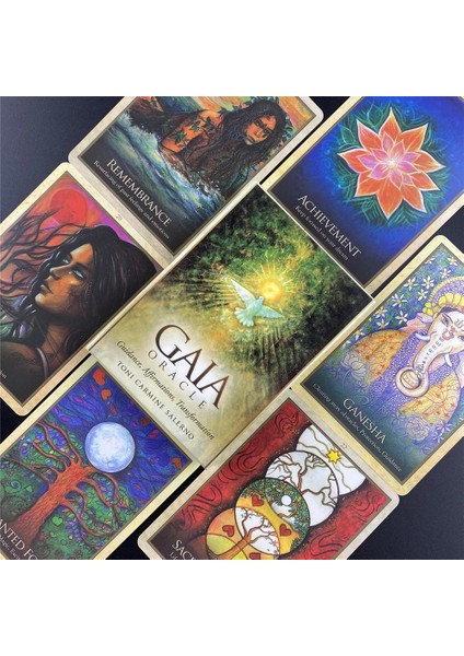 TS104 Stili Yeni Varış Yüksek Li Laura Tuan Lenormand Oracle Tarot Kartları Fal Rehberliği Kehanet Güverte Tahta Oyunu Anlatıyor (Yurt Dışından)