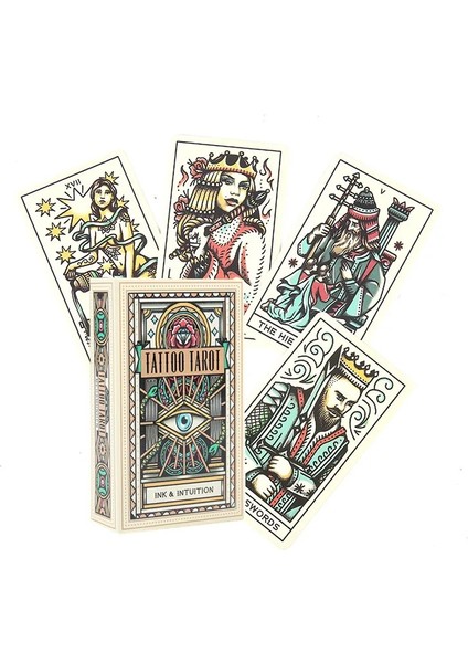 78 Adet TT59 Tarzı Hoodoo Tarot Gelenek Kartları Destesi Yüksek De (Yurt Dışından)