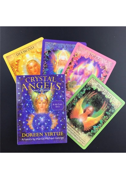 44 Adet TS33 Tarzı Yeni Romantik Tarot Kartları Kişisel Kullanım Için Yüksek Okuma Kaderi Tarot Kart Oyunu Masa Oyunu (Yurt Dışından)