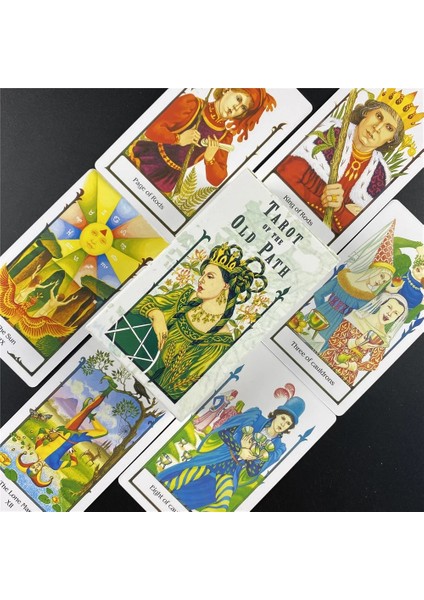 TT155 Stili Yeni Tarot Bilge Köpek Tarot Kartları Tarot Güverte Tam Ingilizce Masa Oyunu Parti Aile Oyun Kartı Tarot Kartları Kart Oyunu (Yurt Dışından)