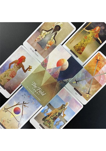 TT95 Tarzı Tarla Tarot Kartları Güverte Tarot Ingilizce Versiyonu Kehanet Kader Için Oracle Kartları Yeni Başlayanlar Için Tarot Güverte Tahta Oyunu Yetişkinler Için (Yurt Dışından) fırsatları