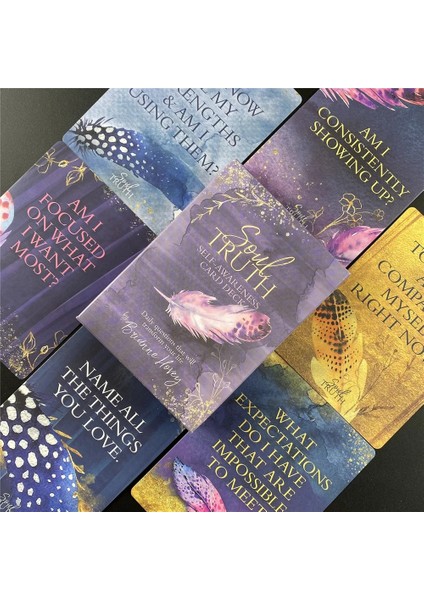 TS17 Stili Soul Truth Tarot Oracle Kartları Rehberlik Için Pdf Rehberi ile Kader Tarot Güverte Masa Oyunları Bir Arkadaşın Partisi Için Bir Zorunluluk (Yurt Dışından)