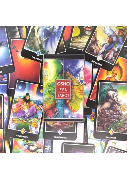 78 Adet TX222 Tarzı 2021 Yeni Osho Zen Tarot Kartları ve Pdf Rehberlik Kehanet Güverte Eğlence Partileri Masa Oyunu Destek Kutusu (Yurt Dışından) fırsatları