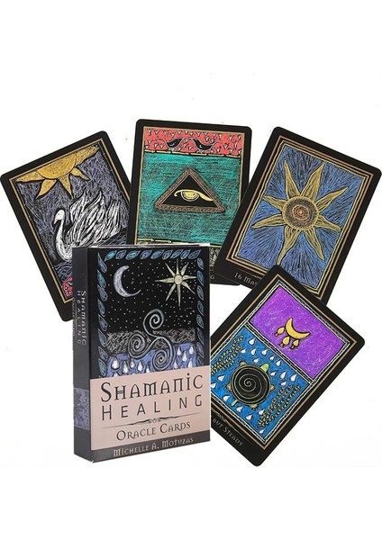 44 Adet TS61 Tarzı Beyaz Kedilerin Yeni Tarot'u Oracle Oyun Kartları Parti Için Masa Güverte Oyunları (Yurt Dışından)
