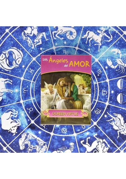 78 Adet TX273 Tarzı Ispanyolca: Aşk Meleği Oracle Güverte Tarot Kartları ve Pdf Rehberlik Kehanet Güverte Eğlence Partisi Masa Oyunu Kutusu (Yurt Dışından)