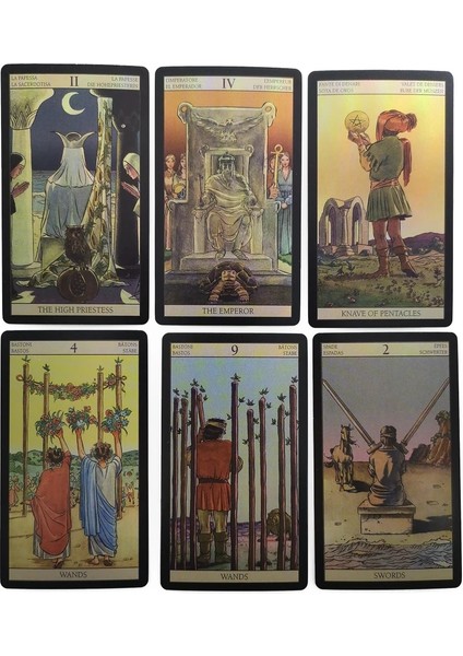 Dünya Tarzı Yeni Visiog Binici Bekleyin Tarot Kartları Masa Oyunları Iskambil Kağıtları Fabrika Yapımı Yüksek (Yurt Dışından) fırsatları