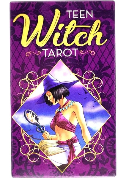44 Adet TX212 Tarzı 2021 Yeni Genç Cadı Tarot Kartları ve Pdf Rehberlik Kehanet Güverte Eğlence Partileri Masa Oyunu Desteği (Yurt Dışından)