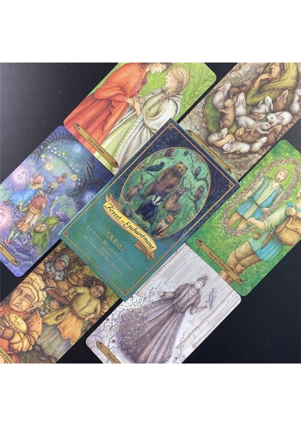 TT55 Stili Thoth Tarot Güverte Boş Zaman Partisi Masa Oyunu Rehber Kitaplı Yüksek Li Falcılık Kehanet Oracle Kartları (Yurt Dışından)
